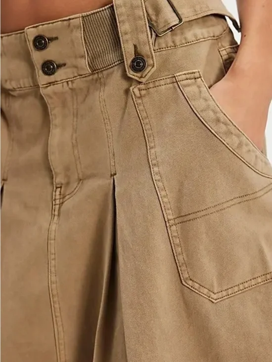 NWT! Free People Sunday Sweetheart Midi Skirt - Dutch Cocoa - Picture 3 of 8